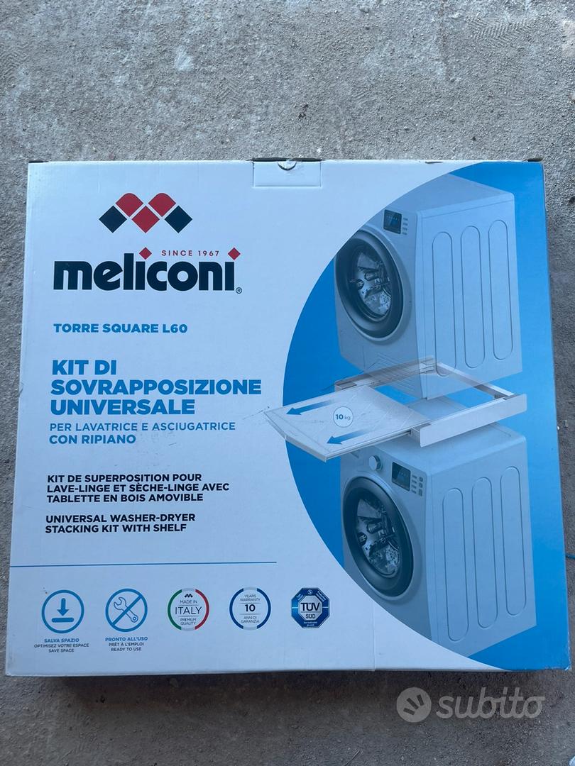 Kit di sovrapposizione universale per lavatrice e asciugatrice MELICONI  TORRE SQUARE L60