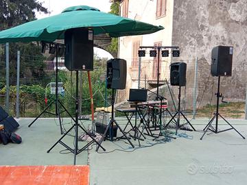 SUPPORTI X CASSE ACUSTICHE CON ELEVATORE COME DA F