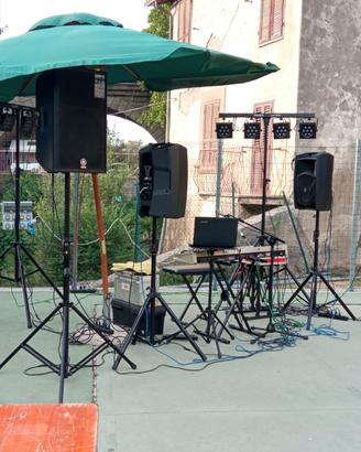 SUPPORTI X CASSE ACUSTICHE CON ELEVATORE COME DA F