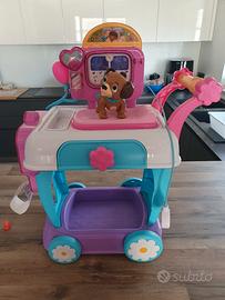 carrello dottoressa peluche 