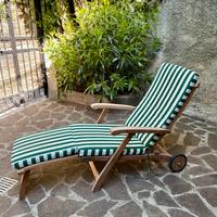 Sdraio da giardino in legno