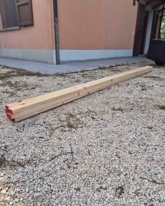 Morali legno 7.5 x 4 cm - 4mt