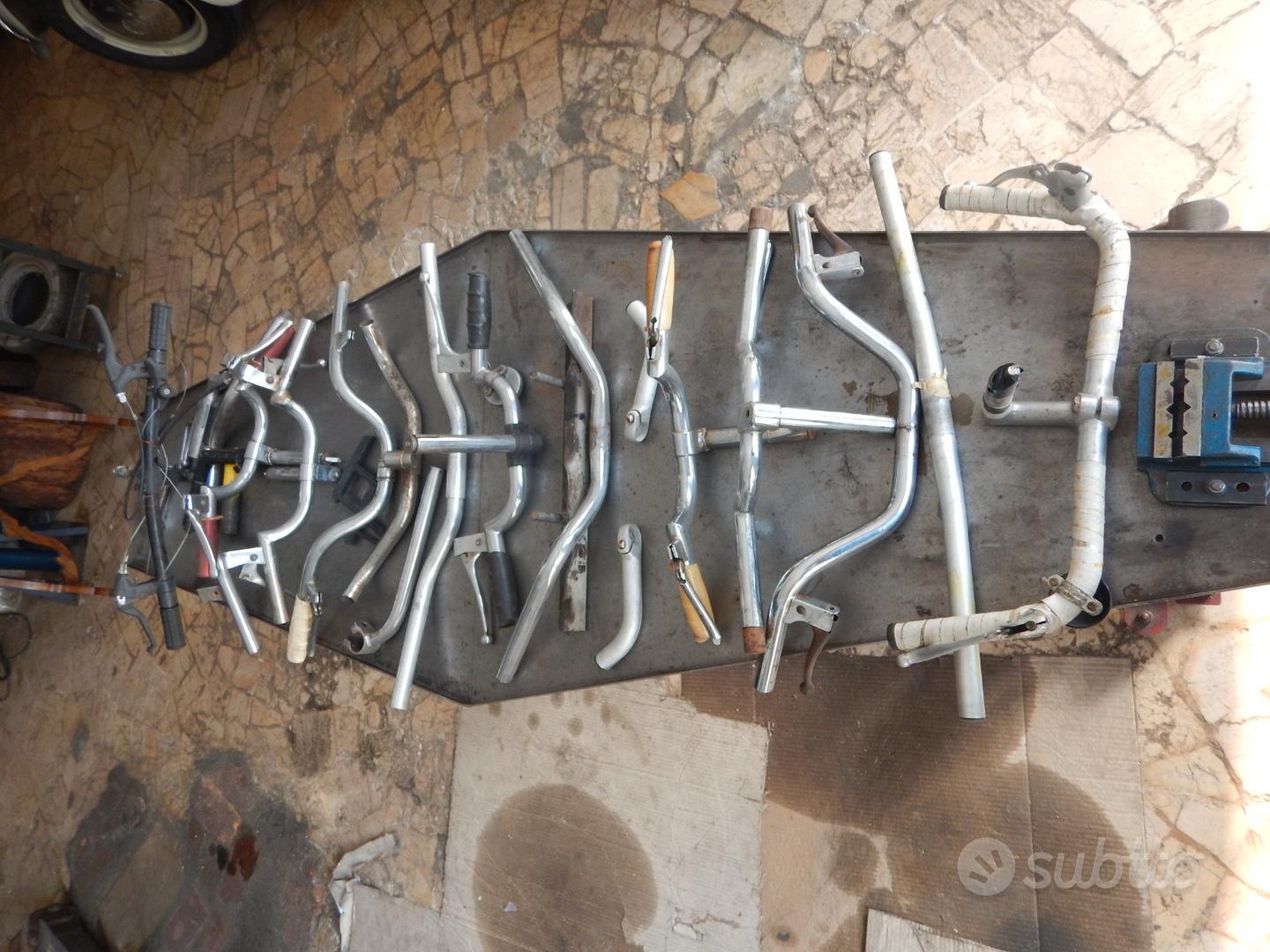 bici da corsa con manubrio da passeggio