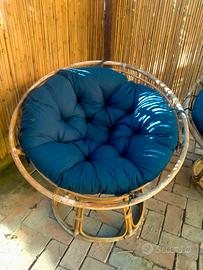 poltrone giardino bamboo