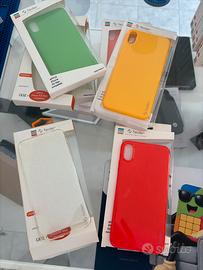 Lotto 7pz cover iPhone XS MAX vari colori