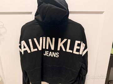Felpa da donna con cappuccio Calvin Klein Jeans