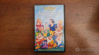 VHS Disney originale Biancaneve e i sette nani