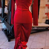 tuta intera taglia unica in velluto