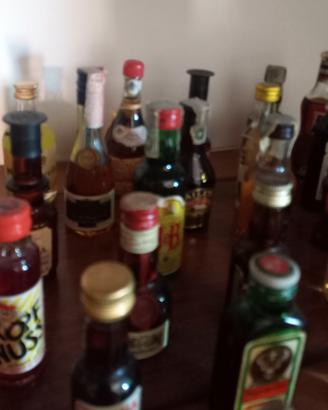 Bottigliette di liquori