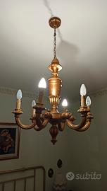 lampadario con 6 luci