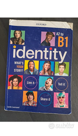 Libro Scolastico Inglese A2 to B1 Identity. Isbn 9