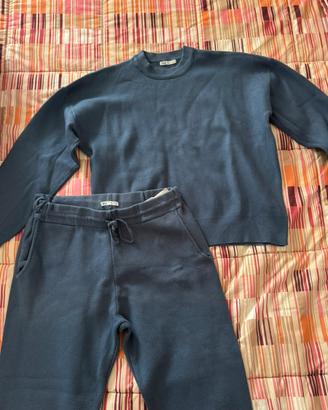 Set tuta Zara Co-ord - Blu polvere