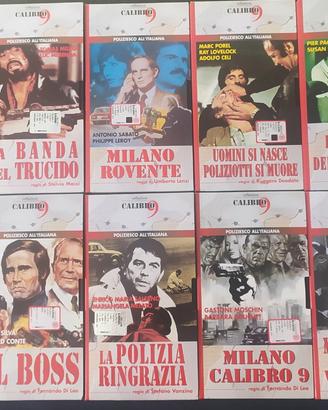 set di 14 VHS - calibro 9