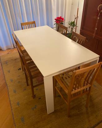 Tavolo Kartell Four bianco