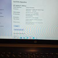 Portatile HP con stampante epson xp2205