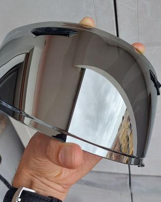 Visiera a specchio come nuova per casco arai
