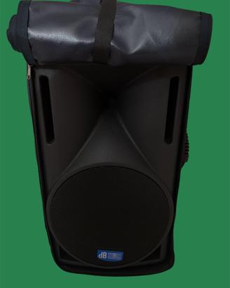 Cassa amplificata con radiomicrofono Db Technologi
