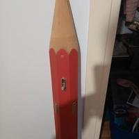 appendi abiti  a matita in legno