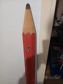 appendi abiti  a matita in legno