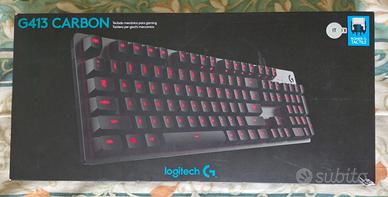 Logitech G413 Carbon – Tastiera Meccanica Layout I