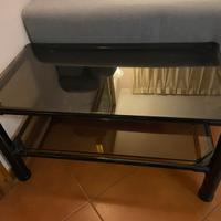 Tavolino nero laccato