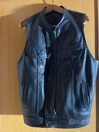 Gilet in pelle stile Sons of Anarchy