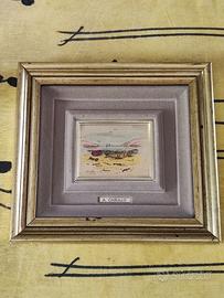 Quadro in foglia d'oro PINES COLLECTION di CARULLO