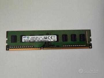 RAM Samsung 4GB DDR3 1600MHz PC3-12800U Desktop