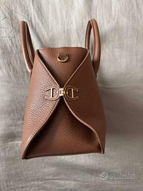 Borsa in pelle Aigner marrone