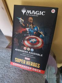 Mazzo EDH commander Avengers Assemble MTG Marvel