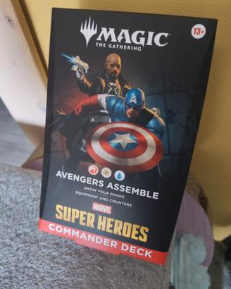 Mazzo EDH commander Avengers Assemble MTG Marvel