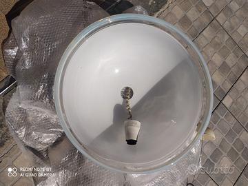 Leucos lampadario vetro murano vintage