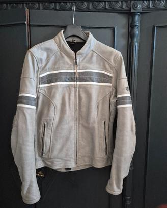 Giacca moto da donna in pelle