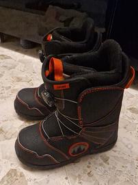 Scarponi snowboard bambino Burton Zipline Boa eu40