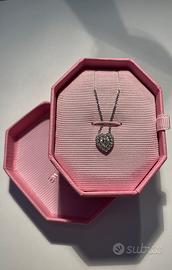 Collana Swarovski con ciondolo a cuore