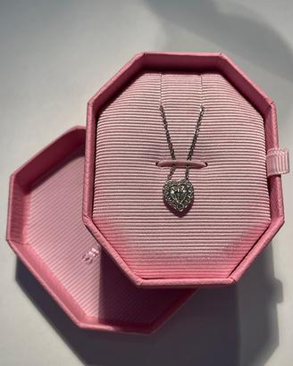 Collana Swarovski con ciondolo a cuore