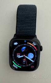 Apple Watch Serie 10 GPS 46 mm Sport Loop Nero