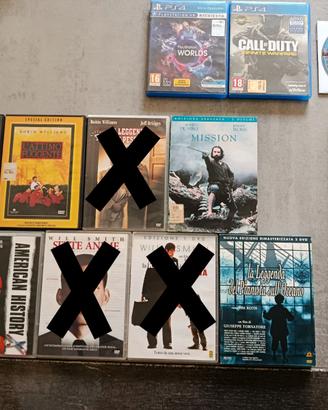 Lotto DVD giochi PS4 xbox360