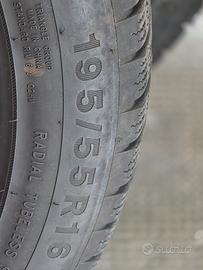 treno cerchi con gomme invernali  bmw  serie 1 F20