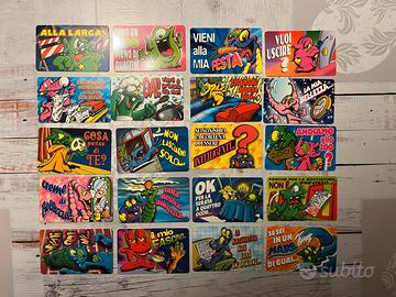 CARD KINDER FERRERO BRIOSS SERIE MOSTRI