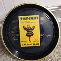 vassoio vintage fernet branca  anni 80