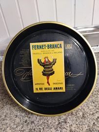 vassoio vintage fernet branca  anni 80