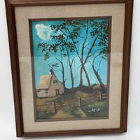 Quadri dipinto con cornice