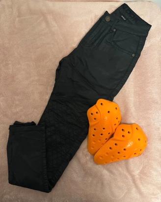 Pantalone donna John Doe  da moto con protezioni