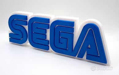 Logo SEGA 24 CM Videogames Deco Statua Loghi 3D