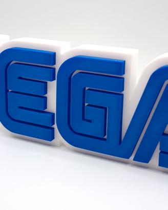 Logo SEGA 24 CM Videogames Deco Statua Loghi 3D
