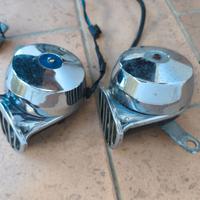 Clacson doppio Moto Guzzi Fiamm 12V