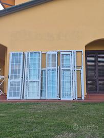 finestre in alluminio stile inglese