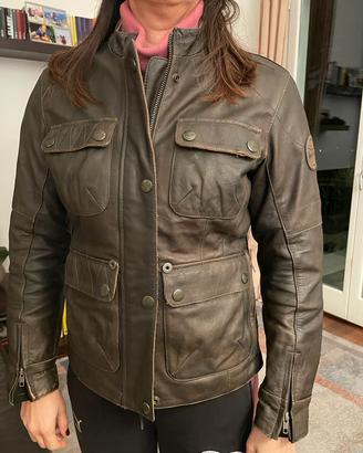 Giubbino in pelle donna originale Triumph tag. XS
