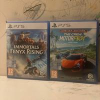 MOTOR FEST E IMMORTALS FENYX RISING (leggi desc)